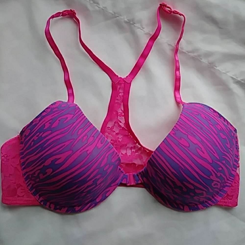 Sexy Lace Racerback Push Up Bra